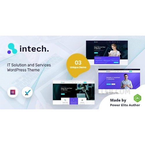 Intech – IT Solutions Company WordPress Theme - Dghut