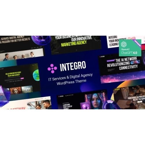 Integro — IT Services & Digital Agency WordPress Theme - Dghut