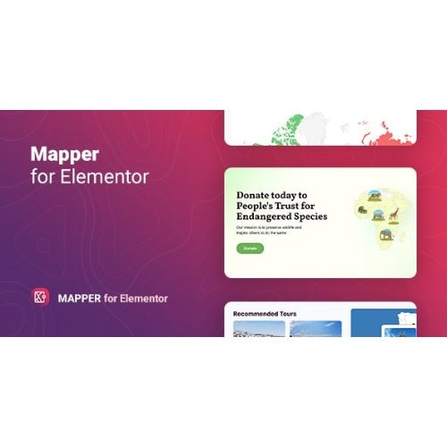 Interactive World Map for Elementor – Mapper - Dghut