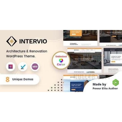 Intervio – Interior and Architecture WordPress Theme + RTL - Dghut