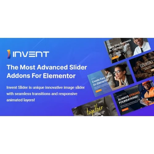 Invent Slider for Elementor - Dghut