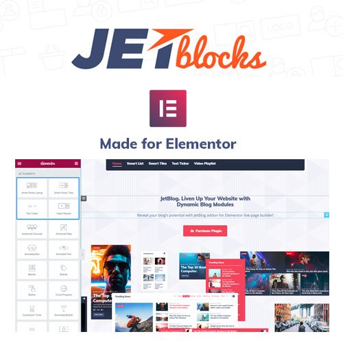JetBlocks For Elementor - Dghut