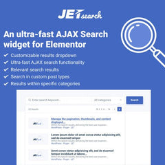 JetSearch For Elementor - Dghut