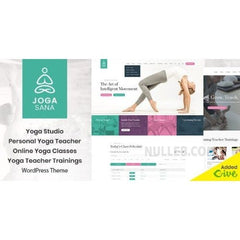Jogasana – Yoga Oriented WordPress Theme - Dghut