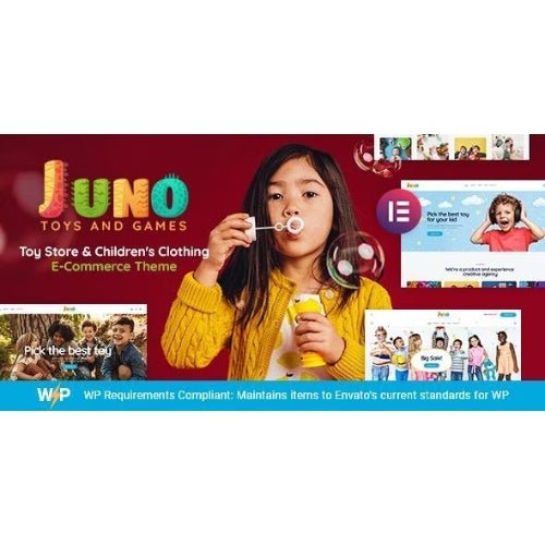 Juno | Kids Toys & Games Store WordPress Theme - Dghut