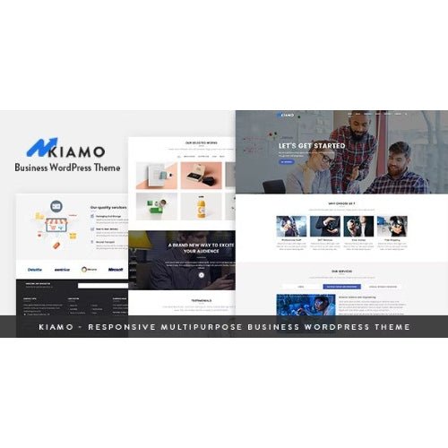Kiamo – Responsive Business Service WordPress Theme - Dghut