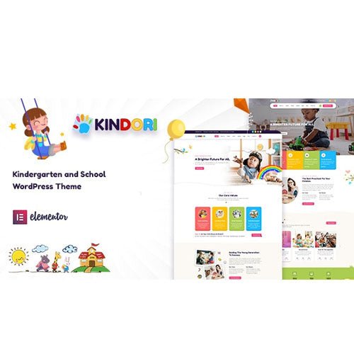 Kindori – School Kindergarten WordPress Theme - Dghut