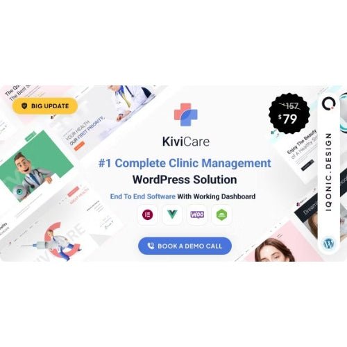 KiviCare – Medical Clinic & Patient Management WordPress Solution - Dghut