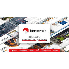 Konstrakt – WordPress Theme for Construction - Dghut