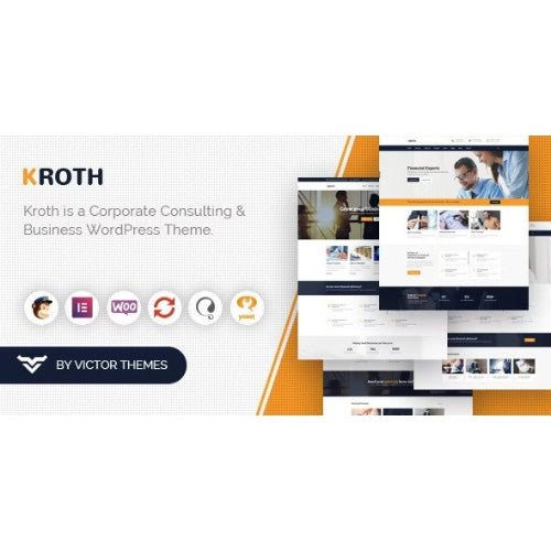Kroth – Business/Consulting WordPress Theme - Dghut