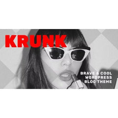 Krunk – Brave & Cool WordPress Blog Theme - Dghut