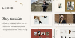 La Comète – Fashion and Clothing Store Theme - Dghut