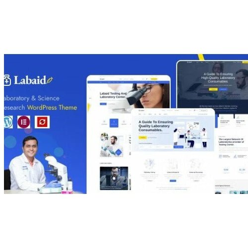 Labaid – Laboratory & Science Research WordPress Theme - Dghut