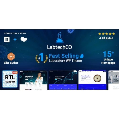 LabtechCO | Laboratory & Science Research WordPress Theme - Dghut