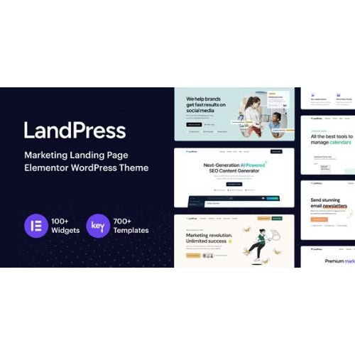 LandPress – Marketing Landing Page Elementor WordPress Theme - Dghut