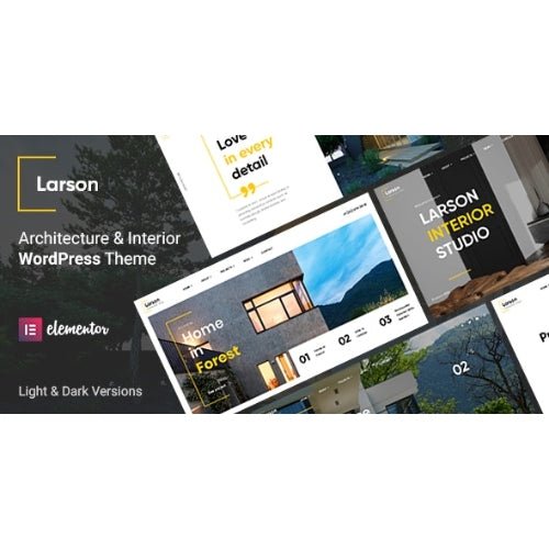 Larson – Architecture WordPress Theme - Dghut
