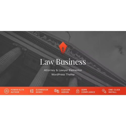 LawBusiness – Attorney & Lawyer WordPress Theme - Dghut