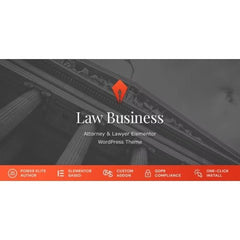 LawBusiness – Attorney & Lawyer WordPress Theme - Dghut