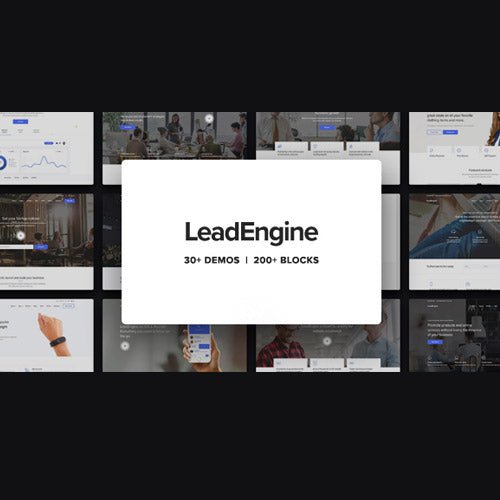 LeadEngine – Multi - Purpose WordPress Theme with Page Builder - Dghut