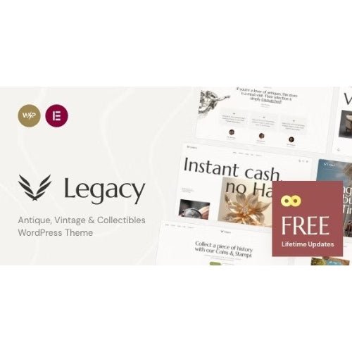 Legacy – Antique, Vintage & Collectibles WordPress Theme - Dghut