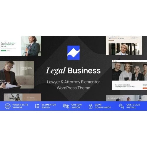 Legal Business – Attorney & Lawyer WordPress Theme - Dghut