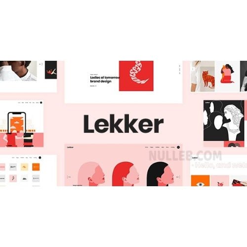 Lekker – Portfolio WordPress Theme - Dghut