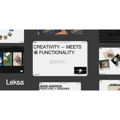 Leksa – Creative Portfolio Showcase Theme - Dghut