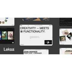 Leksa – Creative Portfolio Showcase Theme - Dghut