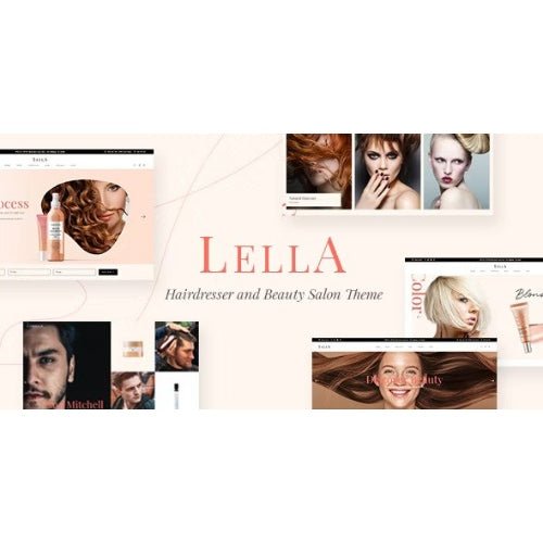 Lella – Hairdresser and Beauty Salon Theme - Dghut