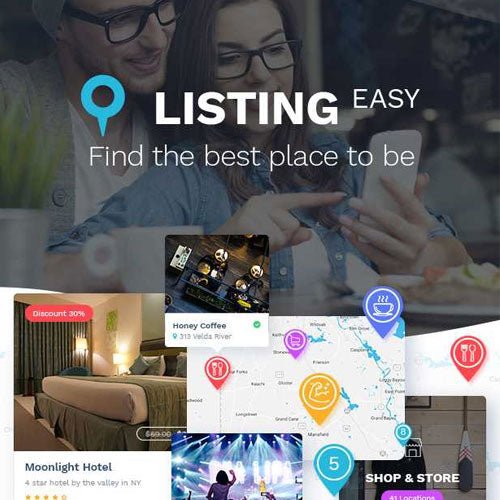 ListingEasy Directory WordPress Theme - Dghut