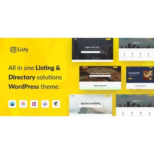 Listy – Listing & Directory Solutions WordPress Theme - Dghut