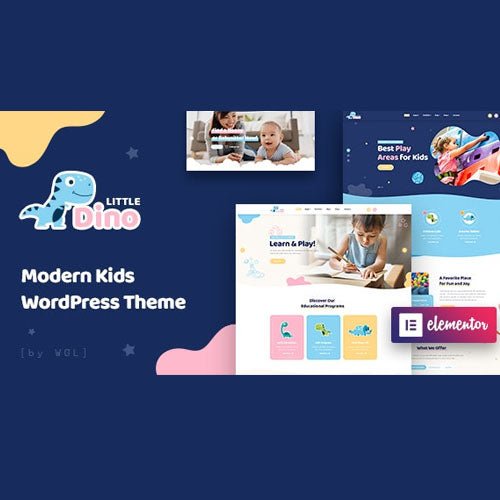 Littledino – Modern Kids WordPress Theme - Dghut
