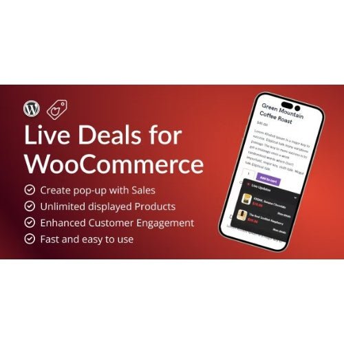 Live Deals for WooCommerce - Dghut
