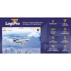 LogiPro – Delivery, Freight, Distribution & Logistics WordPress Theme - Dghut