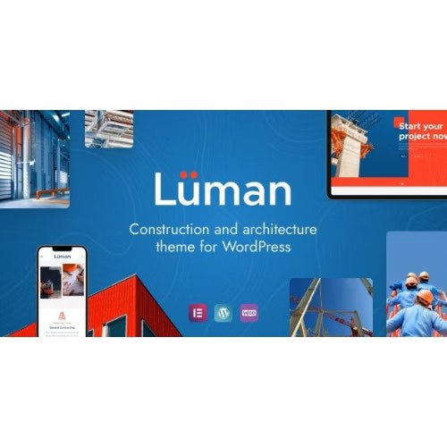 Luman – Construction WordPress Theme - Dghut
