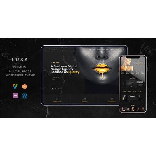 Luxa – Luxury Black MultiPurpose WordPress Theme - Dghut