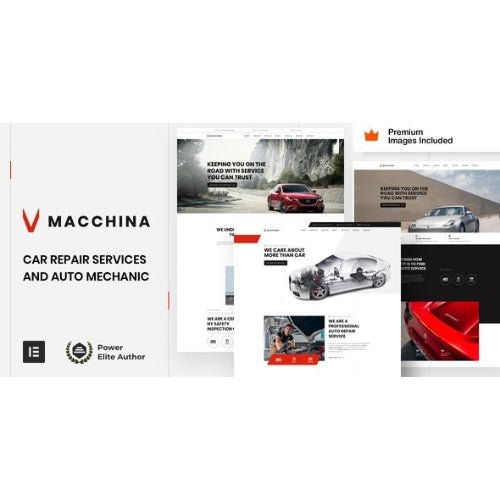 Macchina – Auto Repair WordPress Theme - Dghut