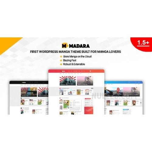 Madara – Responsive And Modern WordPress Theme For Manga Sites - Dghut