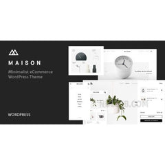 Maison – Minimalist eCommerce WordPress Theme - Dghut