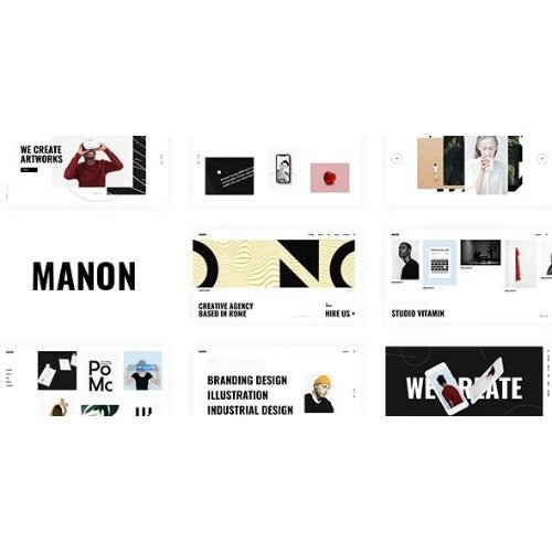 Manon – Portfolio & Agency Theme - Dghut