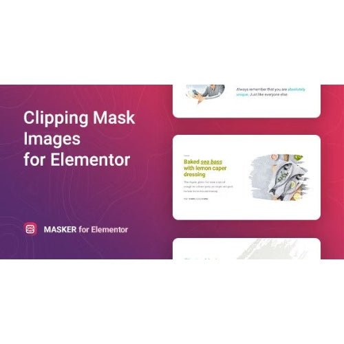 Masker – Clipping Mask for Elementor - Dghut