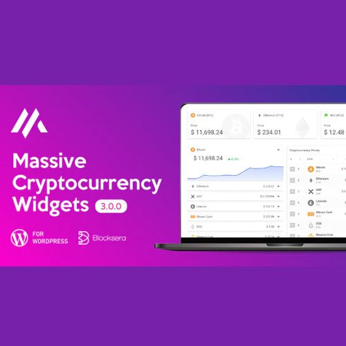Massive Cryptocurrency Widgets | Crypto Plugin - Dghut