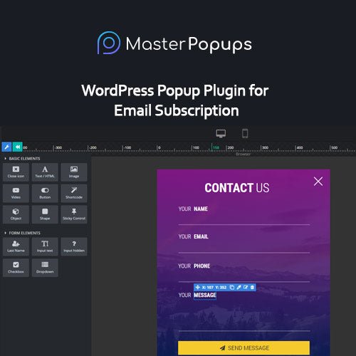 Master Popups – WordPress Popup Plugin for Email Subscription - Dghut