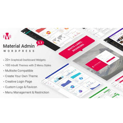 Material – White Label WordPress Admin Theme - Dghut