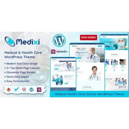 Medixi – Doctor & Medical Care WordPress Theme - Dghut