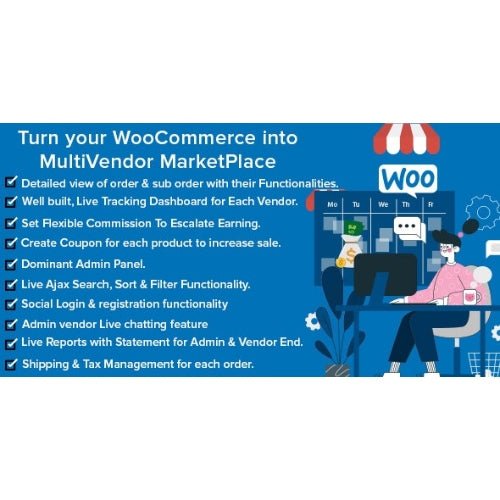 Mercado Pro – Turn your WooCommerce into Multi Vendor Marketplace - Dghut