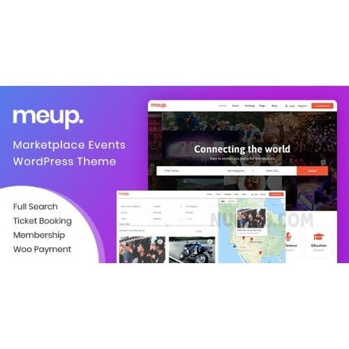 Meup – Event Marketplace WordPress Theme - Dghut
