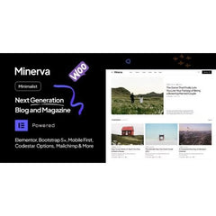 Minerva – Modern Blog WordPress Theme - Dghut