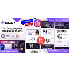 Mizox – Web Design Agency WordPress - Dghut