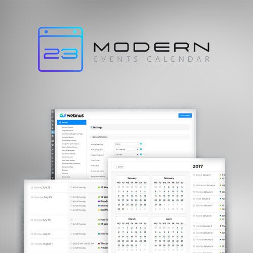 Modern Events Calendar - Dghut